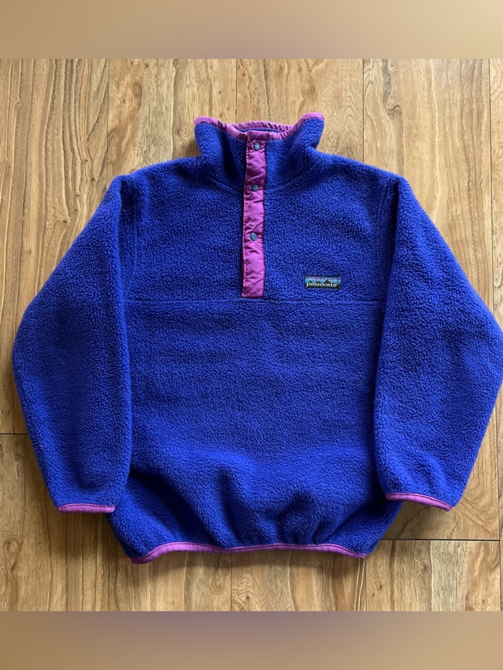Vintage 80s Patagonia Synchilla fleece pullover